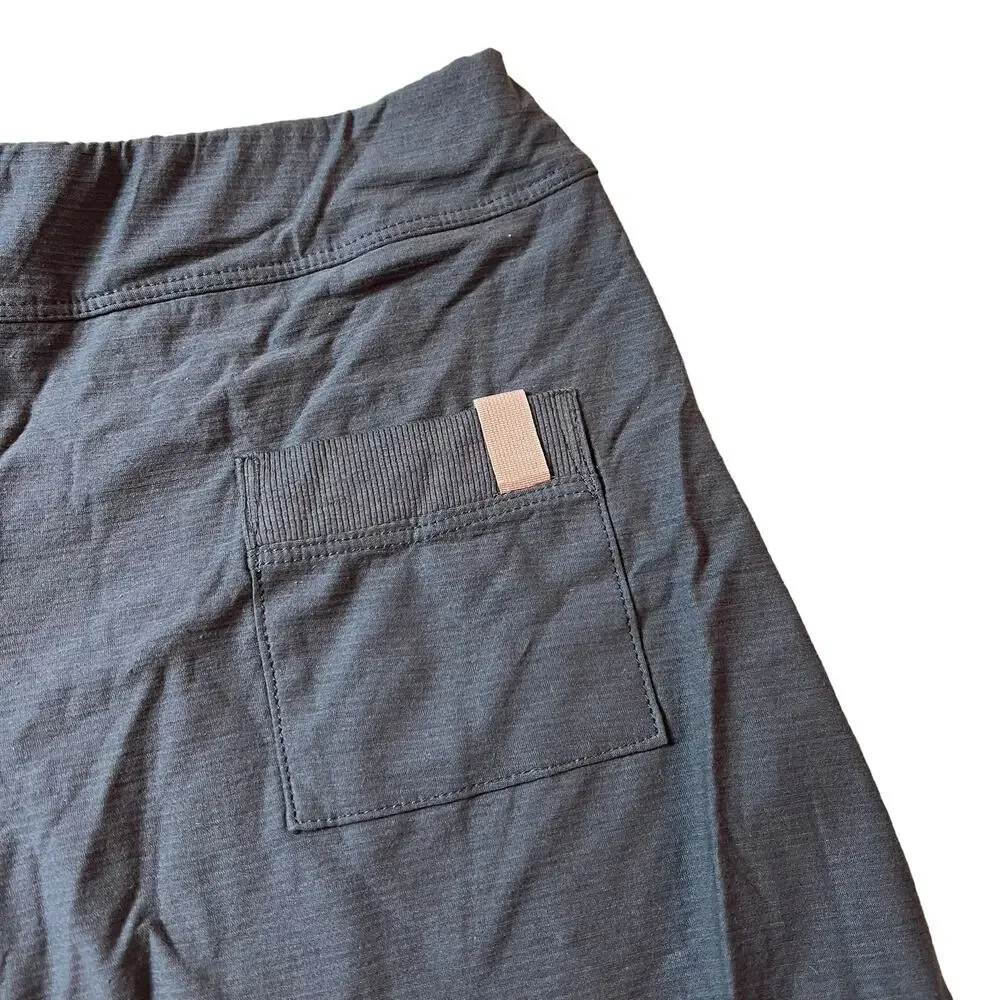 LUNYA Cool Short Eclipse Gray Pocket Cotton Blend Pull On Lounge Sleep XS NEW - Picture 6 of 9
